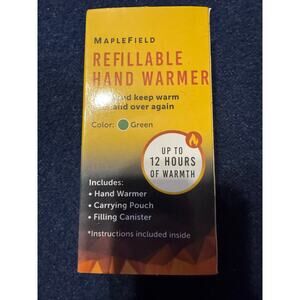 MapleField Refillable Hand Warmer New